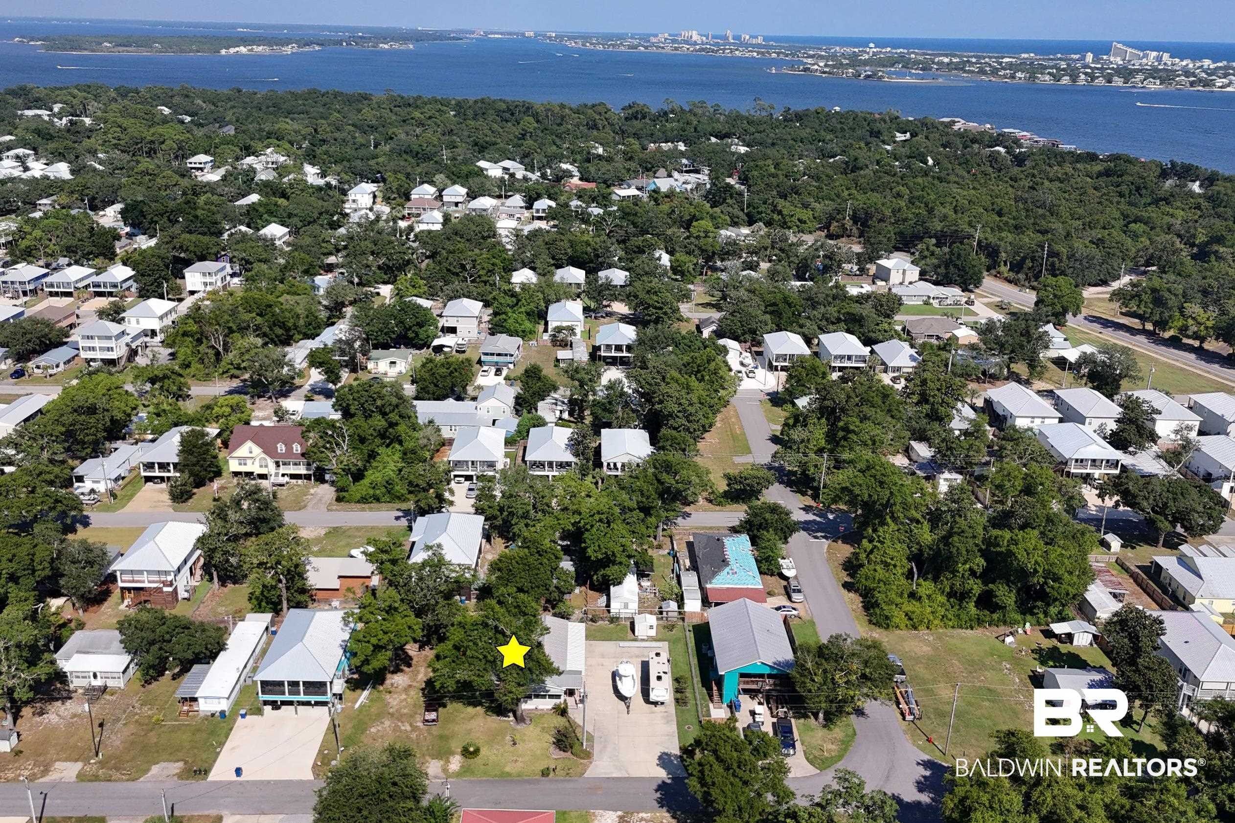 5392 Ornacor Avenue Orange Beach, AL 36561 - Photo 41 of 48 Bird's eye view featuring a water view