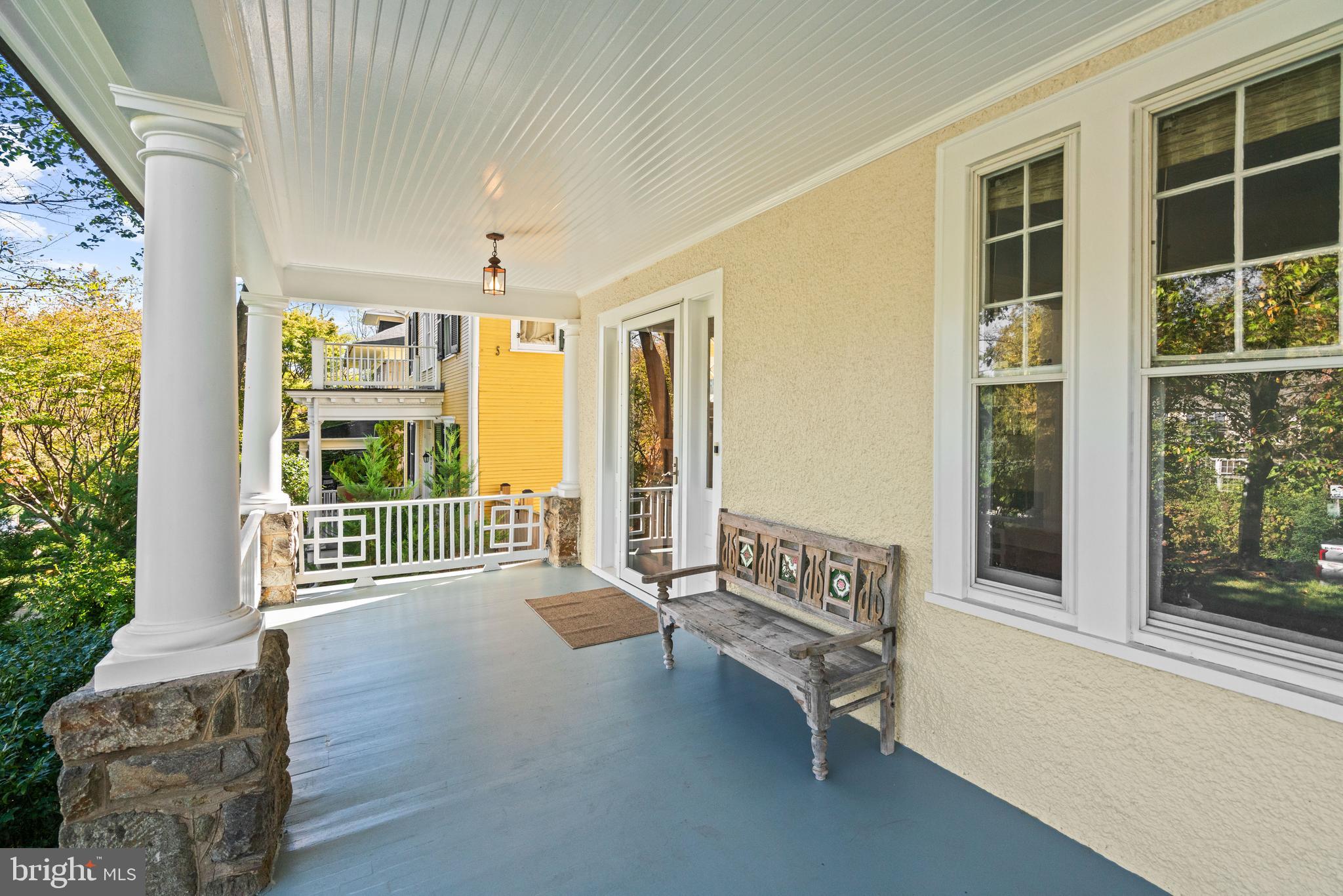 3214 Newark Street Northwest Washington, DC 20008 - Photo 2 of 38 a view of an entryway with wooden floor and windows