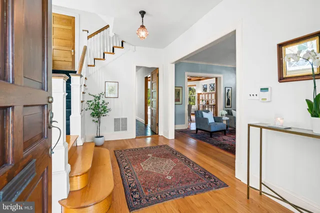 a very nice looking living room with a large bed