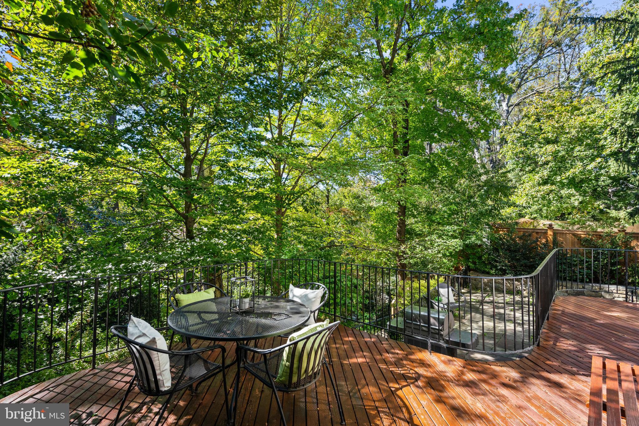 3214 Newark Street Northwest Washington, DC 20008 - Photo 35 of 38 a view of a chairs and table in the patio