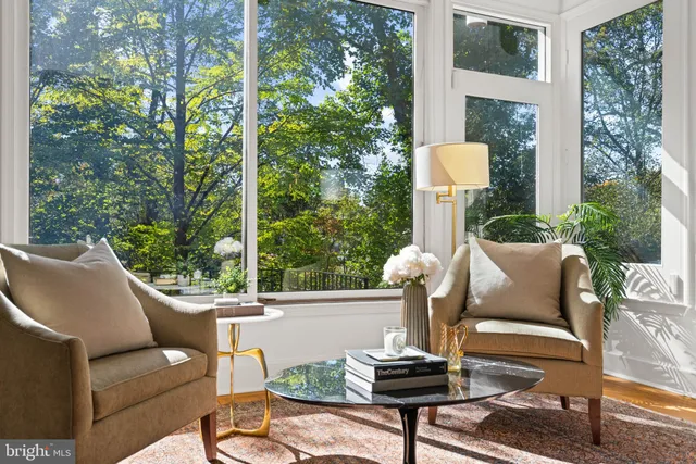 a view of a patio in the backyard