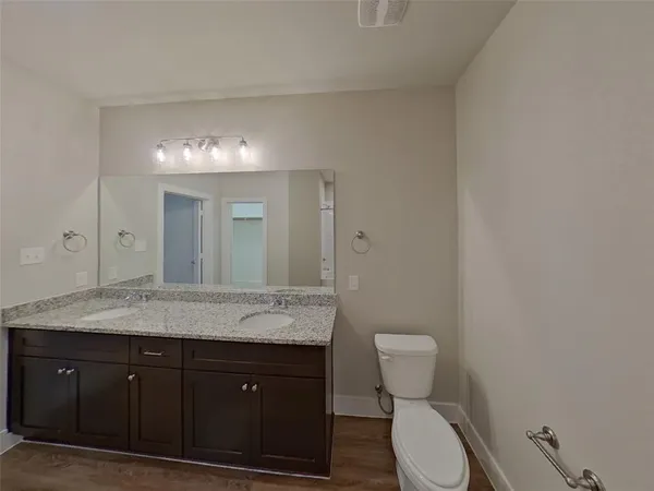 a close view of a bathtub in bathroom