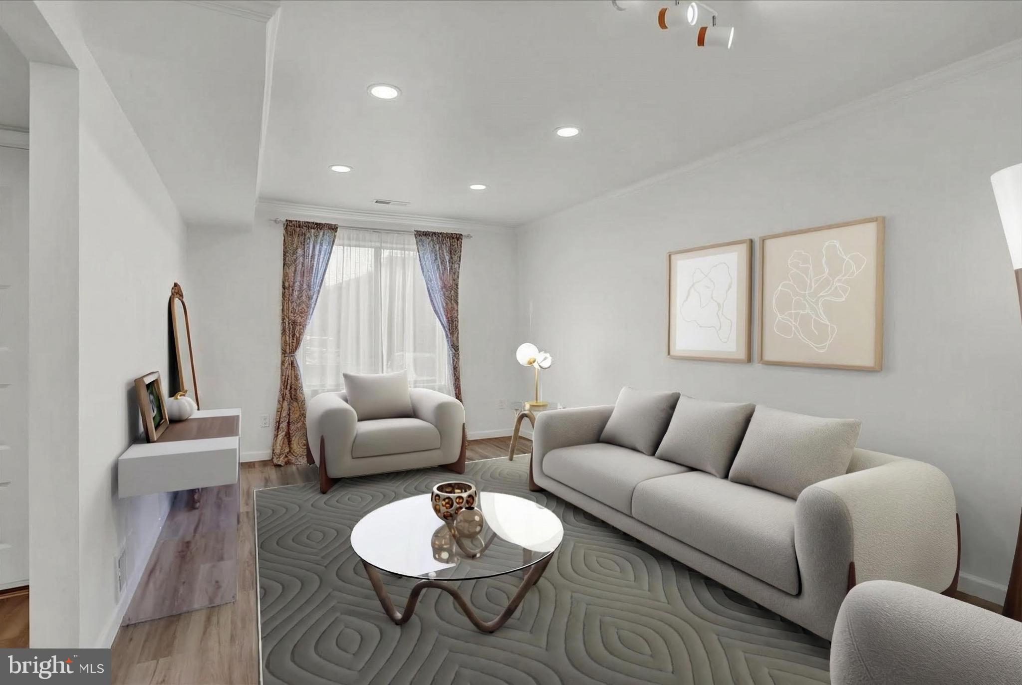 3 Willow Way Reading, PA 19606 - Photo 2 of 32 a living room with furniture and a wooden floor