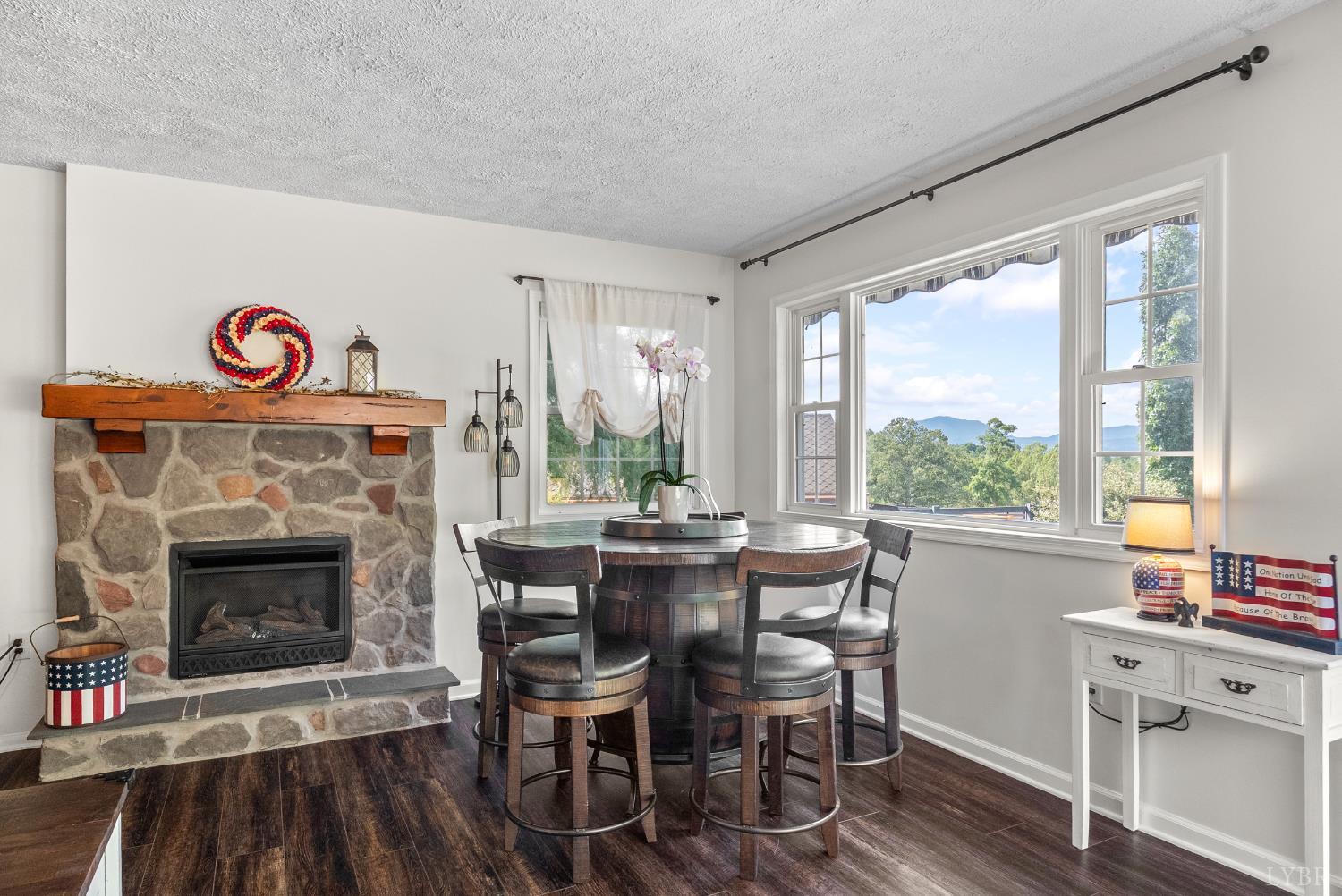 1324 Remington Ridge Drive Goode, VA 24556 - Photo 12 of 49 a view of a livingroom with furniture and a fireplace