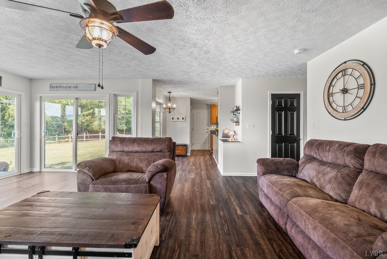 1324 Remington Ridge Drive Goode, VA 24556 - Photo 13 of 49 a living room with furniture and a large window
