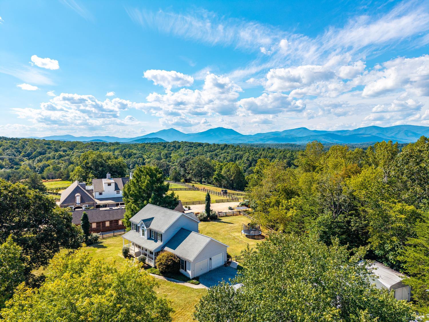 1324 Remington Ridge Drive Goode, VA 24556 - Photo 44 of 49 an aerial view of a houses with a yard