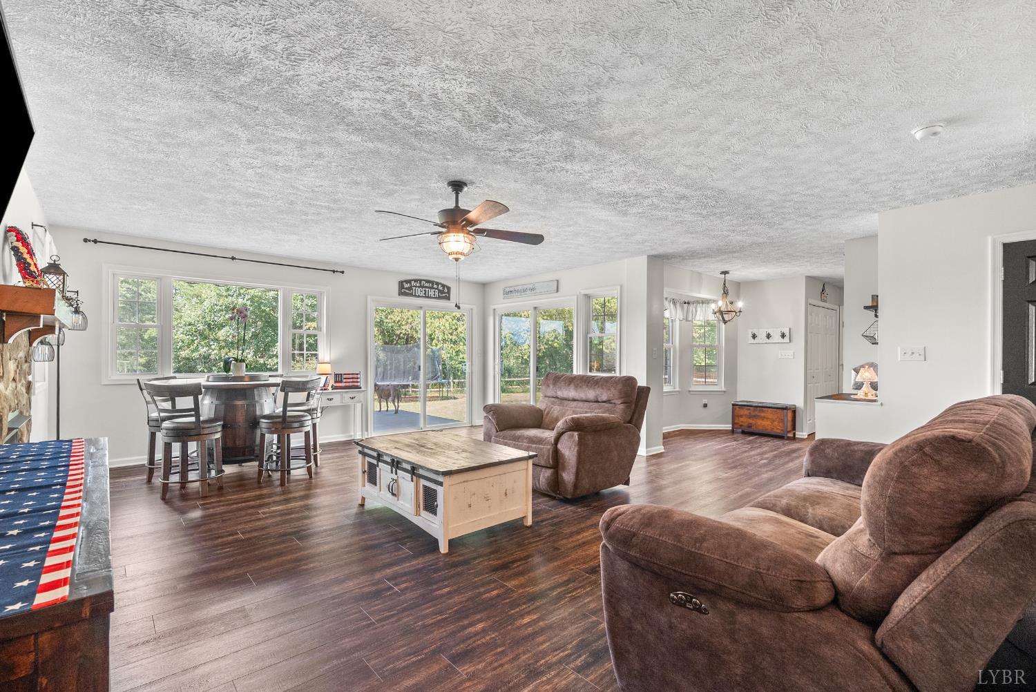1324 Remington Ridge Drive Goode, VA 24556 - Photo 10 of 49 a living room with furniture and a large window