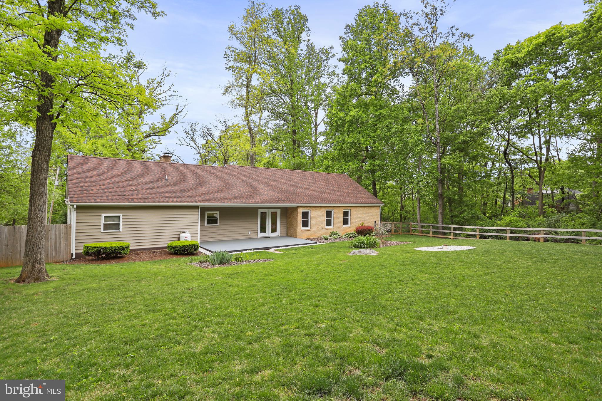 2621 Jones Road Winchester, VA 22602 - Photo 4 of 36 Rear of home with fenced-in yard