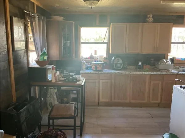 a room with storage and utility