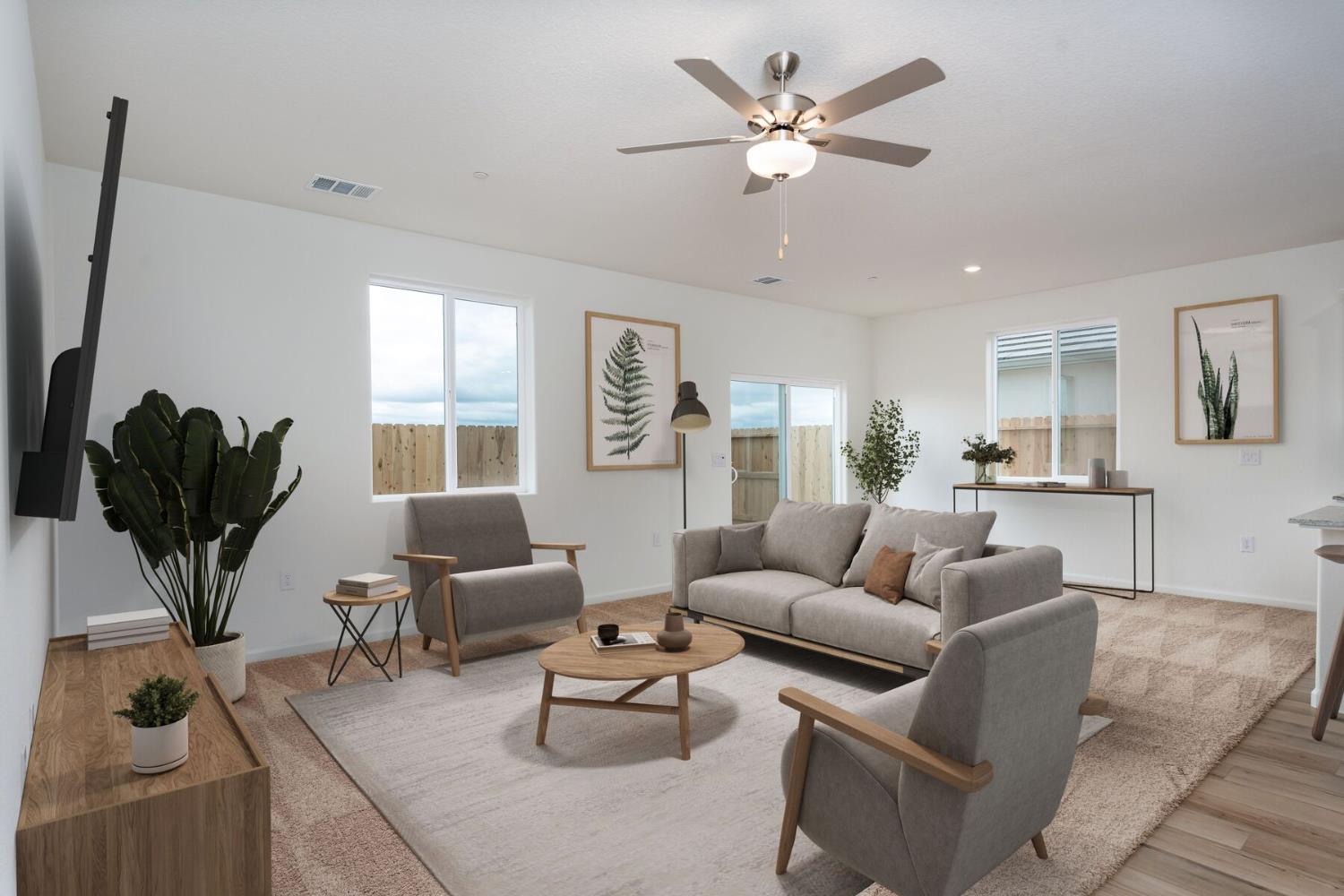 2290 Travis Court Newman, CA 95360 - Photo 7 of 17 Living Room: Virtually Staged