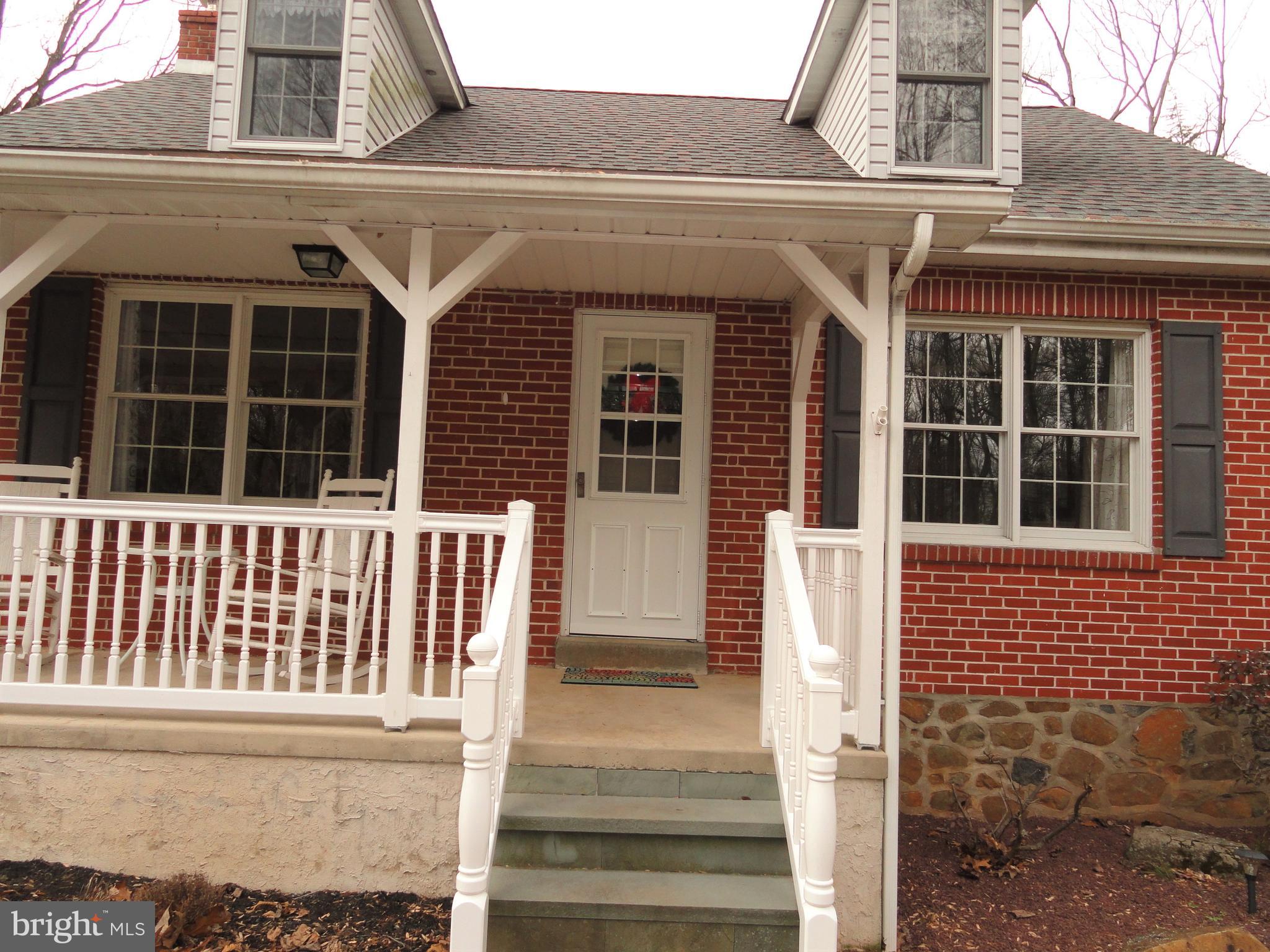 793 Henning Road Perkiomenville, PA 18074 - Photo 3 of 67 Front porch entrance with all vinyl railings