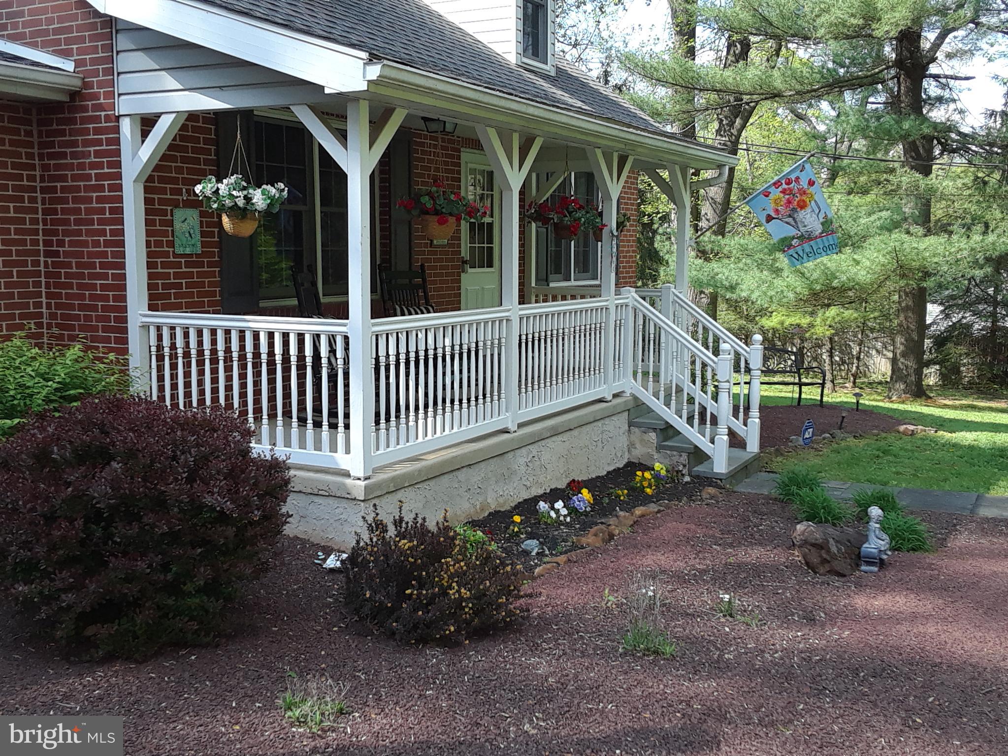 793 Henning Road Perkiomenville, PA 18074 - Photo 4 of 67 Covered front porch.