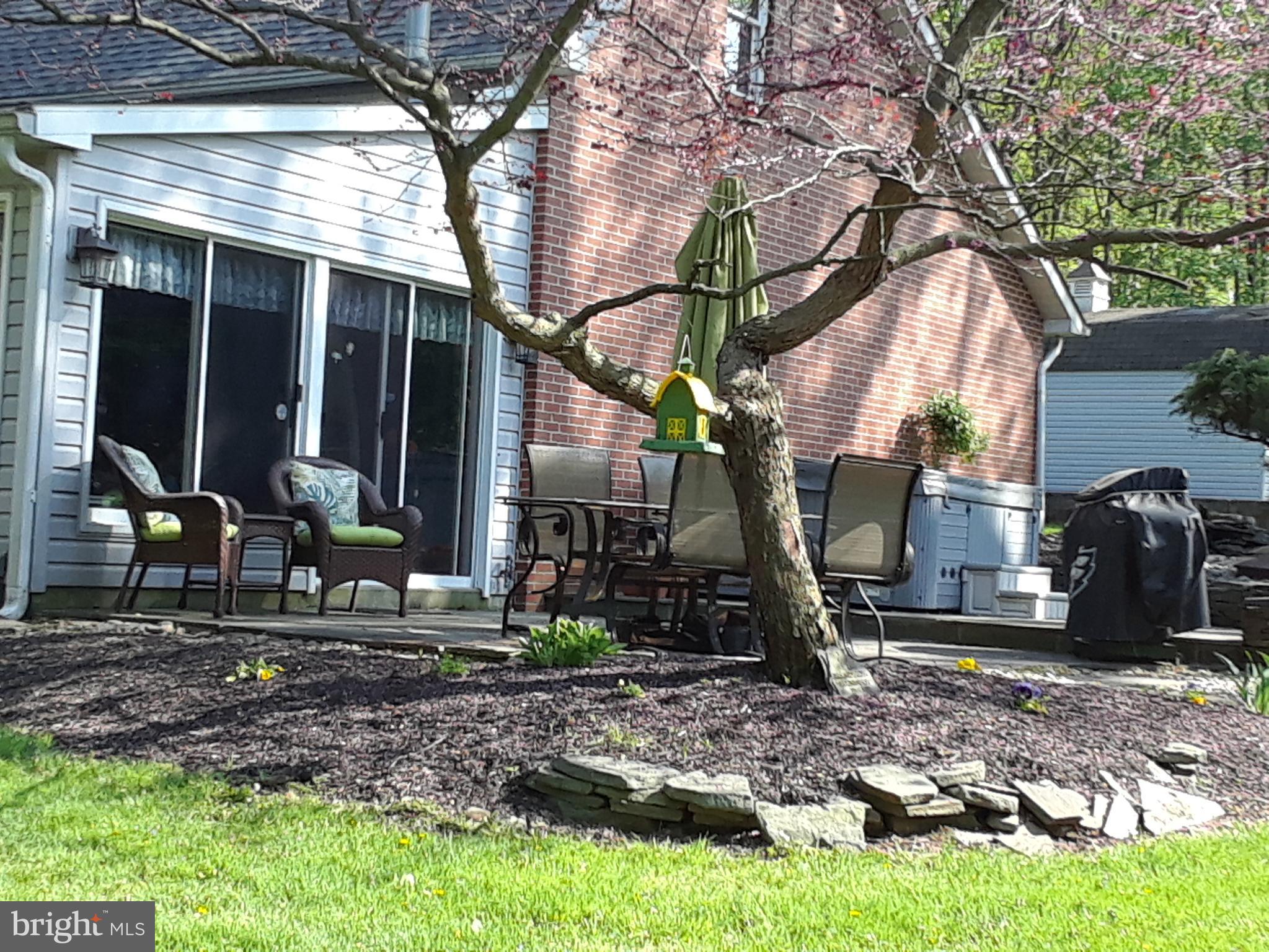 793 Henning Road Perkiomenville, PA 18074 - Photo 56 of 67 Rear view of home with stone patio