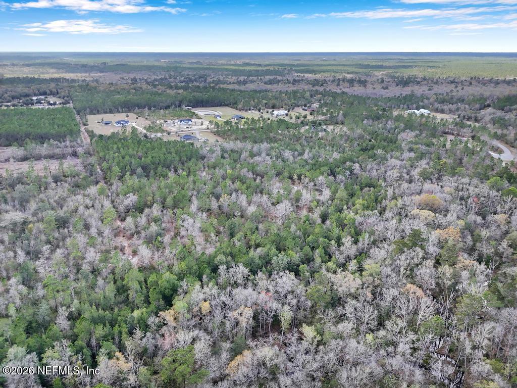 15364 Bullock Bluff Road Bryceville, FL 32009 - Photo 17 of 24 an aerial view of residential house and green space