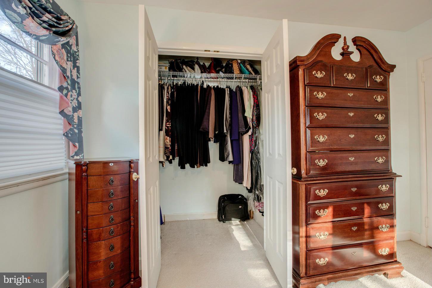 8632 Geren Road, Unit 158 Silver Spring, MD 20901 - Photo 14 of 20 walk in closet with clothes and shoes