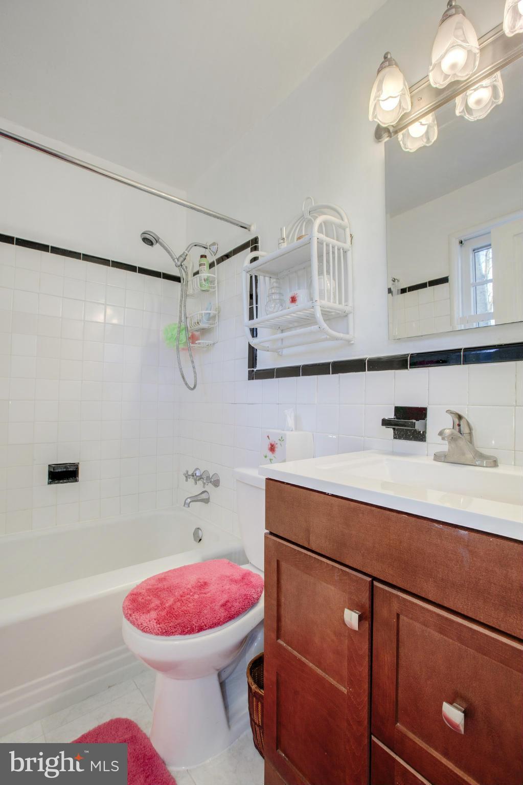 8632 Geren Road, Unit 158 Silver Spring, MD 20901 - Photo 16 of 20 a bathroom with a sink vanity mirror and toilet