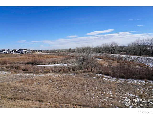 a view of an outdoor space and mountain view