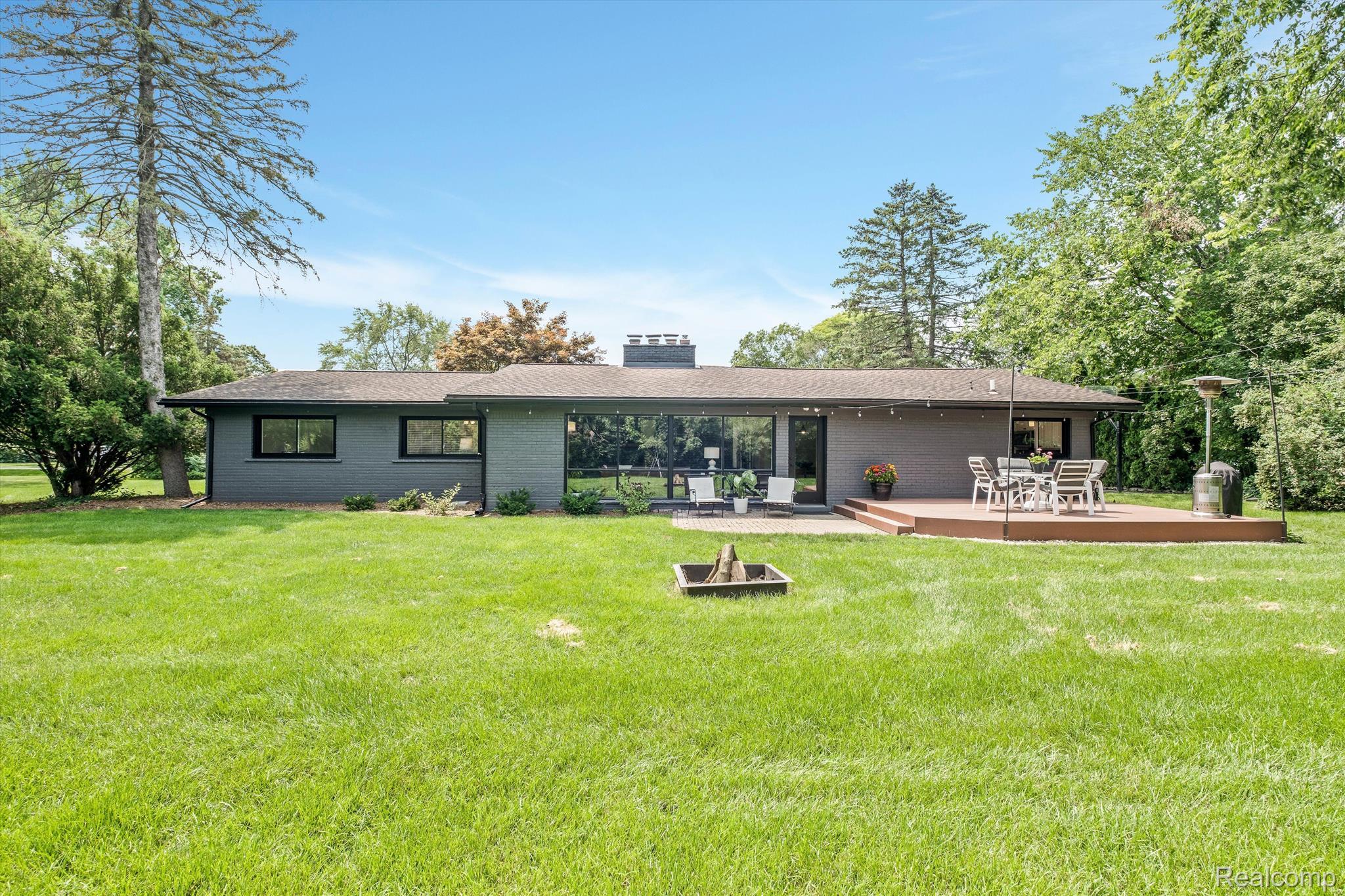 5791 Burnham Road Bloomfield Hills, MI 48302 - Photo 28 of 33 Back of home