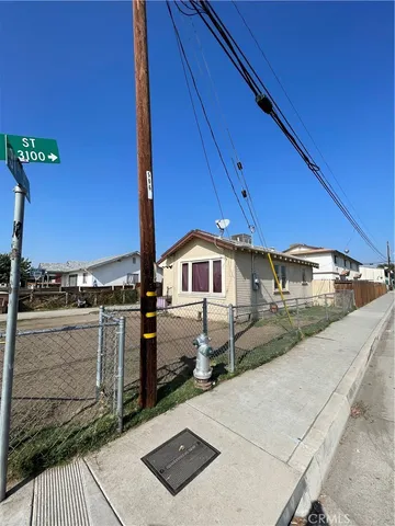 a view of a house with a patio