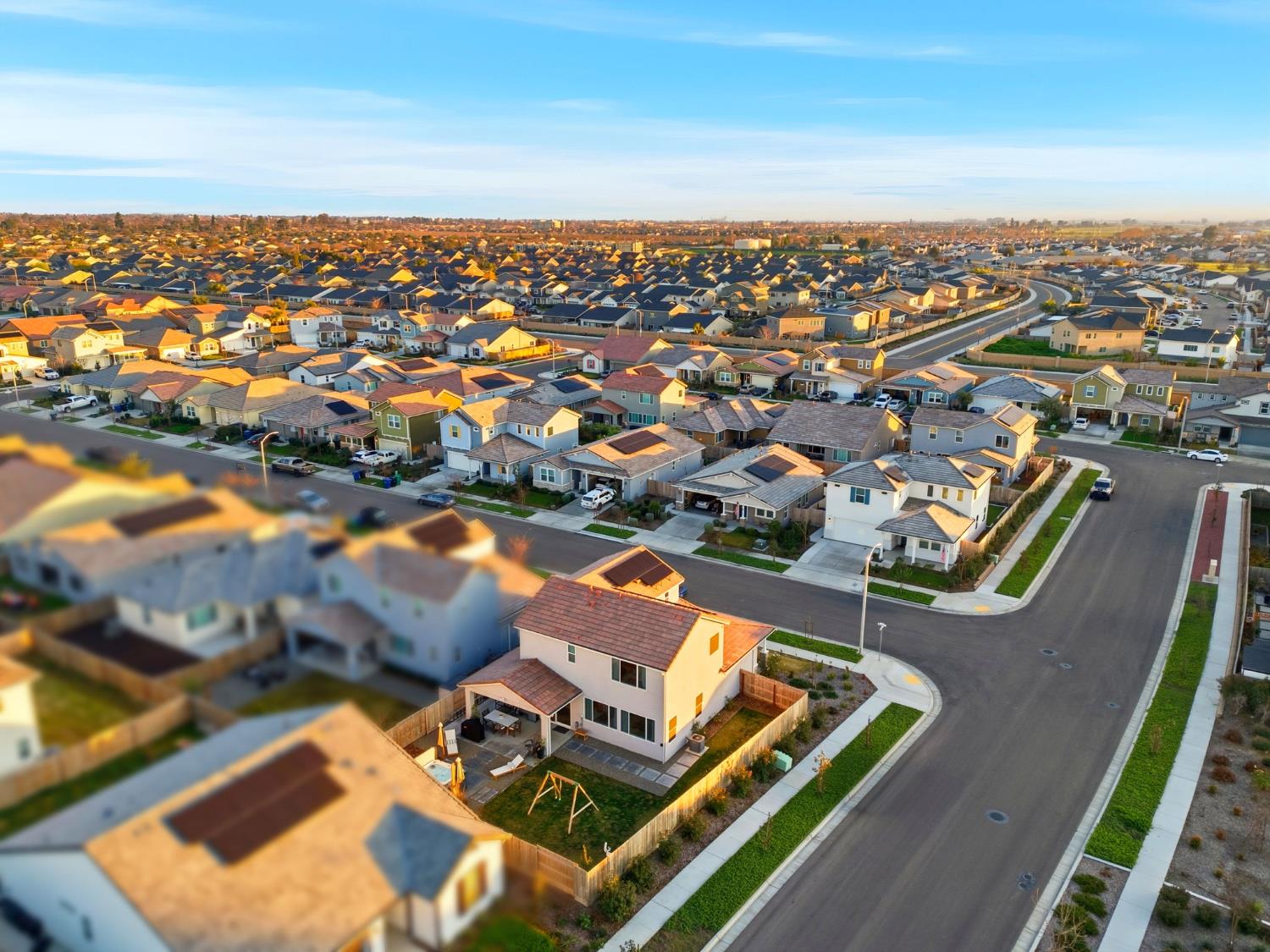2566 Muscat Court Hanford, CA 93230 - Photo 53 of 55 an aerial view of a city