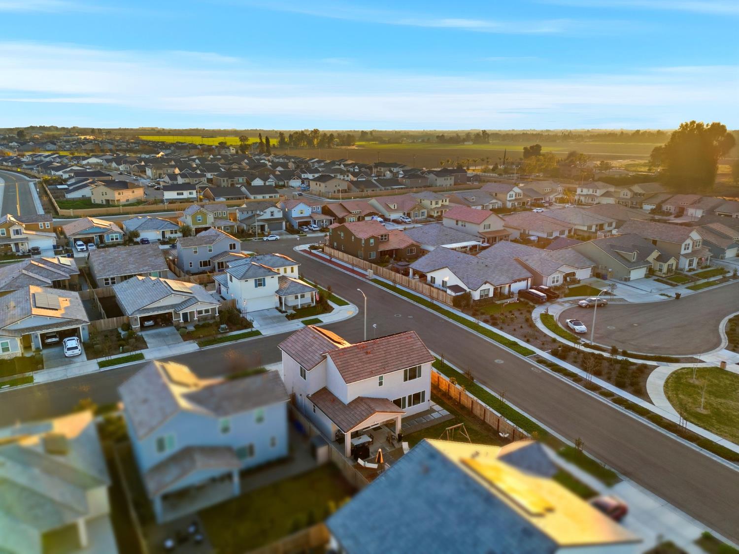 2566 Muscat Court Hanford, CA 93230 - Photo 54 of 55 an aerial view of a city