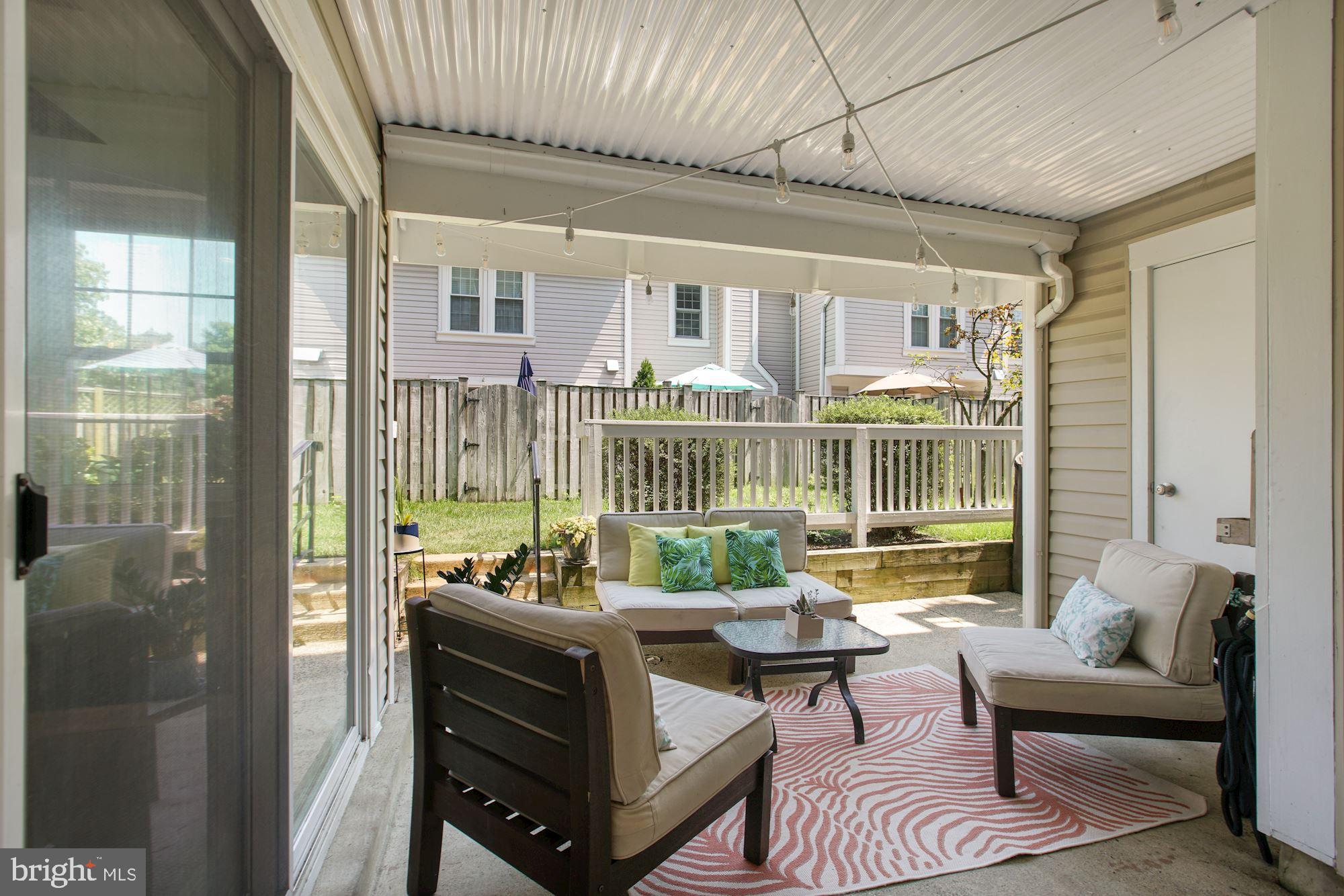 4519 28th Road South, Unit 45 Arlington, VA 22206 - Photo 10 of 27 Private patio