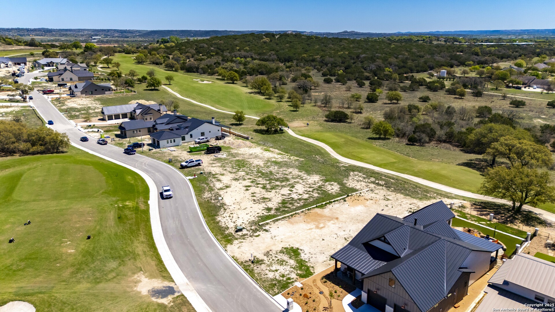 1020 Albatross Way East Kerrville, TX 78028 - Photo 12 of 18 a view of a swimming pool and a yard