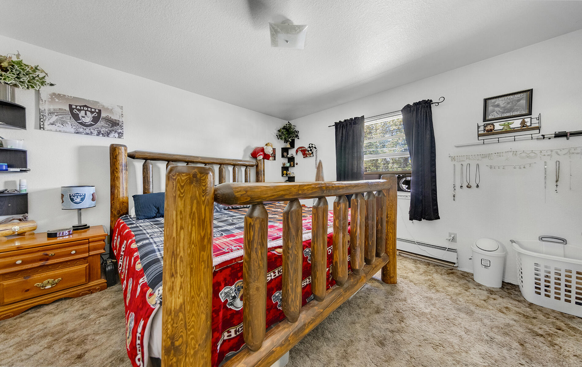 467 Martin Way Chester, CA 96020 - Photo 13 of 39 a bedroom with furniture and baby crib