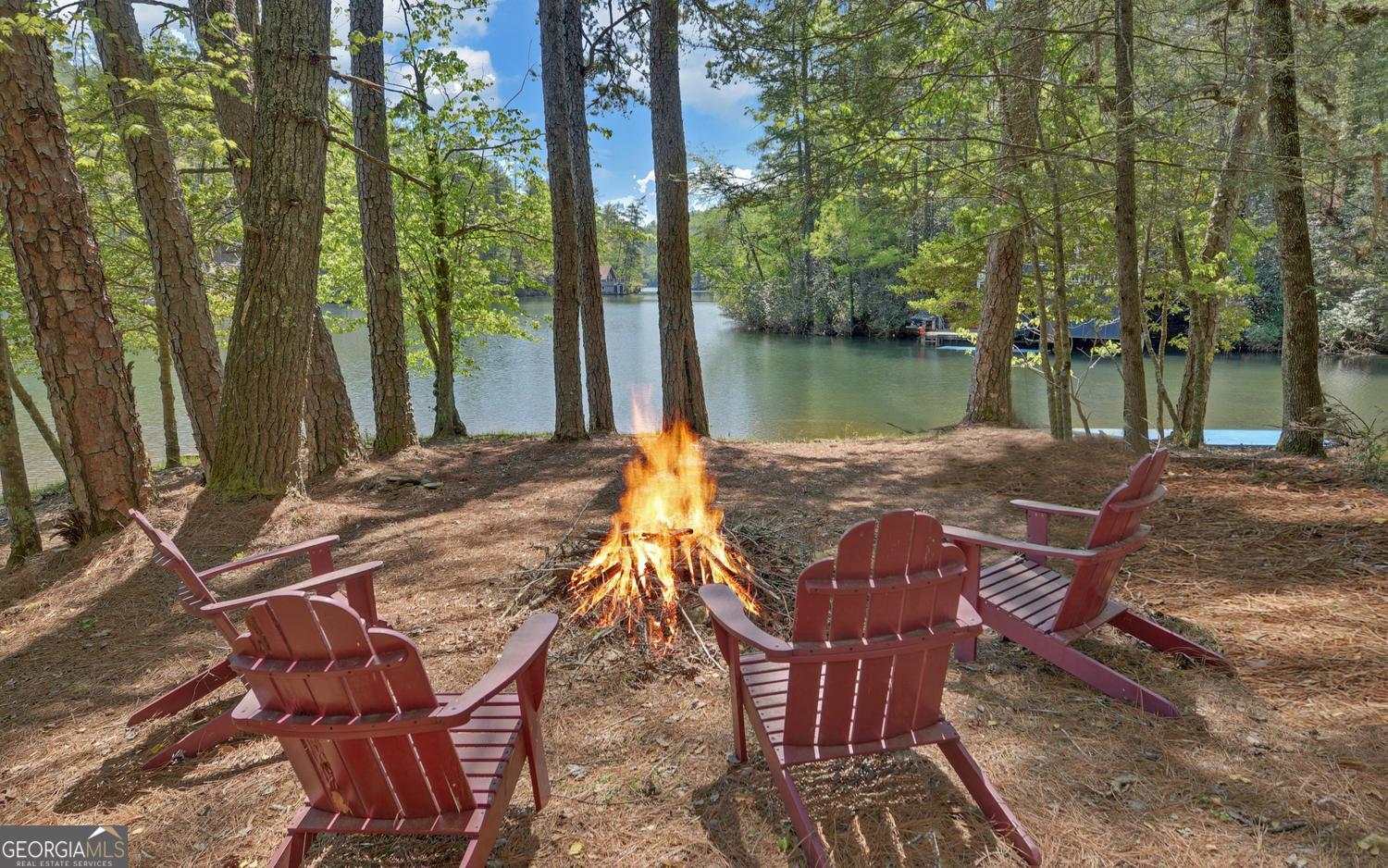 2857 Crow Creek Road Lakemont, GA 30552 - Photo 51 of 74 an outdoor space with lounge chair