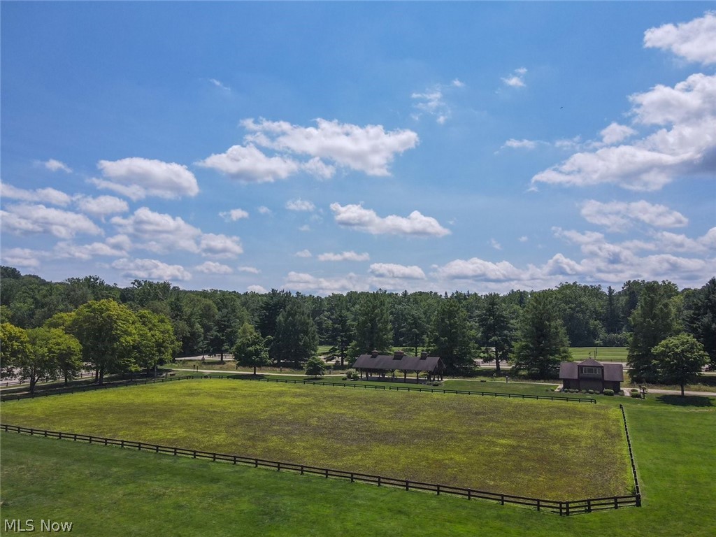 3700 Chagrin River Road Chagrin Falls, OH 44022 - Photo 42 of 43 Drone / aerial view adjacent to this property. Your view from the Dining Room!