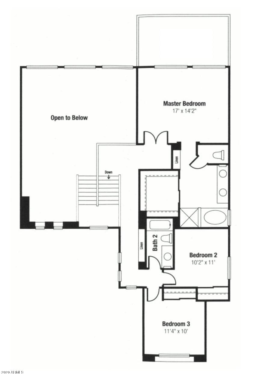 1644 East Spur Street Gilbert, AZ 85296 - Photo 29 of 29 Floor Plan - 2nd Floor