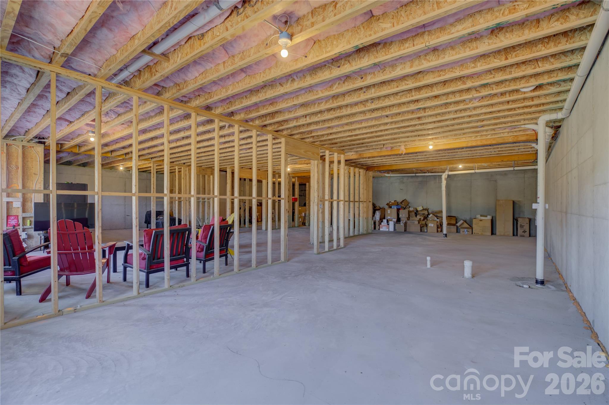 16541 Cozy Cove Road Charlotte, NC 28278 - Photo 37 of 47 a view of a room with wooden walls