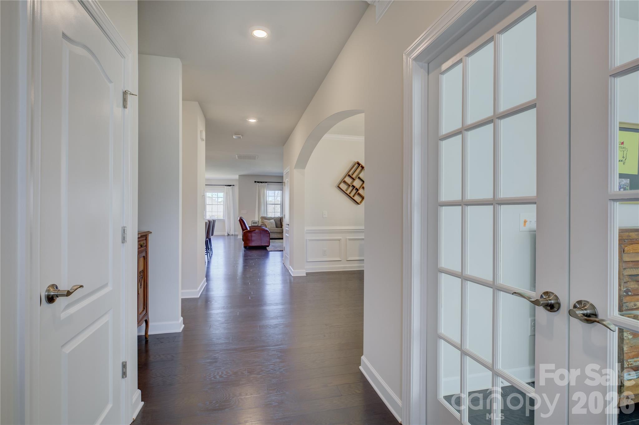 16541 Cozy Cove Road Charlotte, NC 28278 - Photo 5 of 47 a view of an entryway with wooden floor