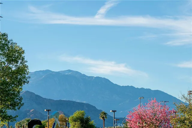 a view of an outdoor space and swimming pool