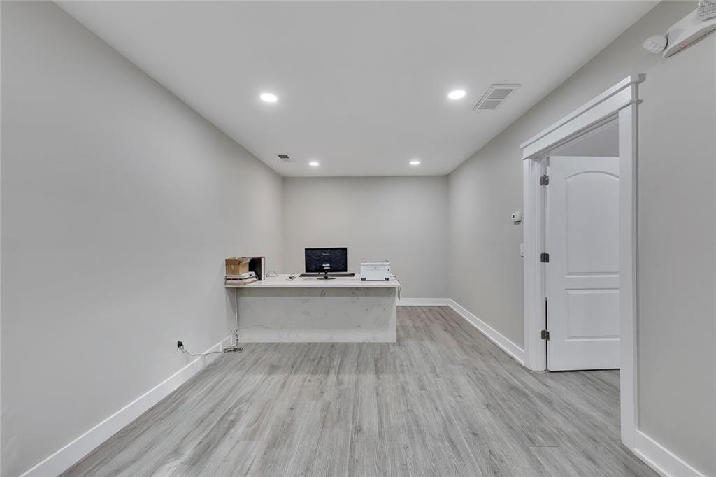 84 Lower Dowda Mill Road Jasper, GA 30143 - Photo 16 of 29 a view of kitchen with sink and wooden floor