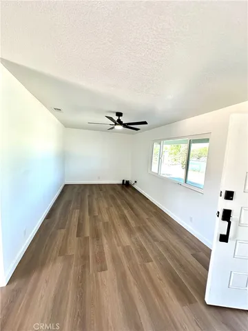 wooden floor in a room