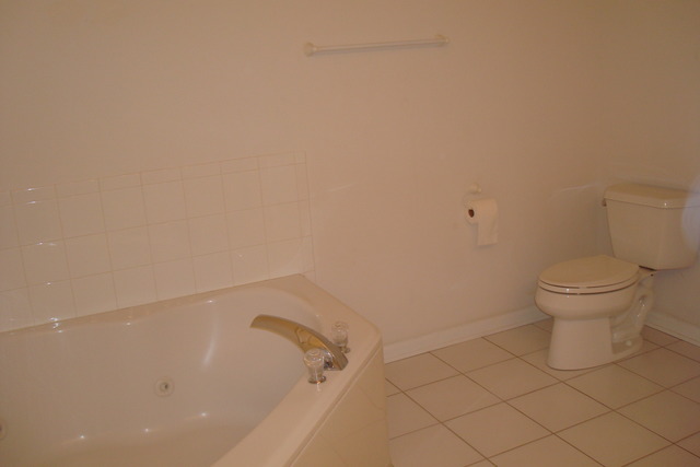 640 McHenry Road, Unit 2208 Wheeling, IL 60090 - Photo 11 of 17 a bathroom with a toilet and a bathtub