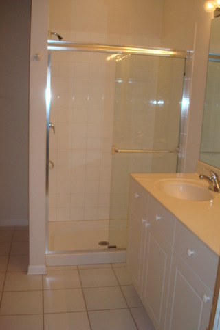 640 McHenry Road, Unit 2208 Wheeling, IL 60090 - Photo 17 of 17 a bathroom with a shower and a sink