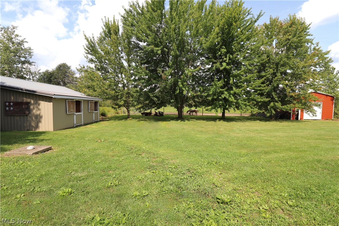 8181 Chatham Road Medina, OH 44256 - Photo 13 of 16 View of both buildings and horse paddock.