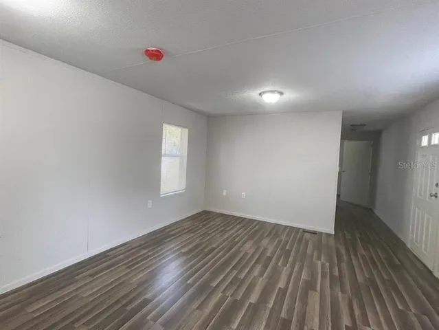 wooden floor in an empty room