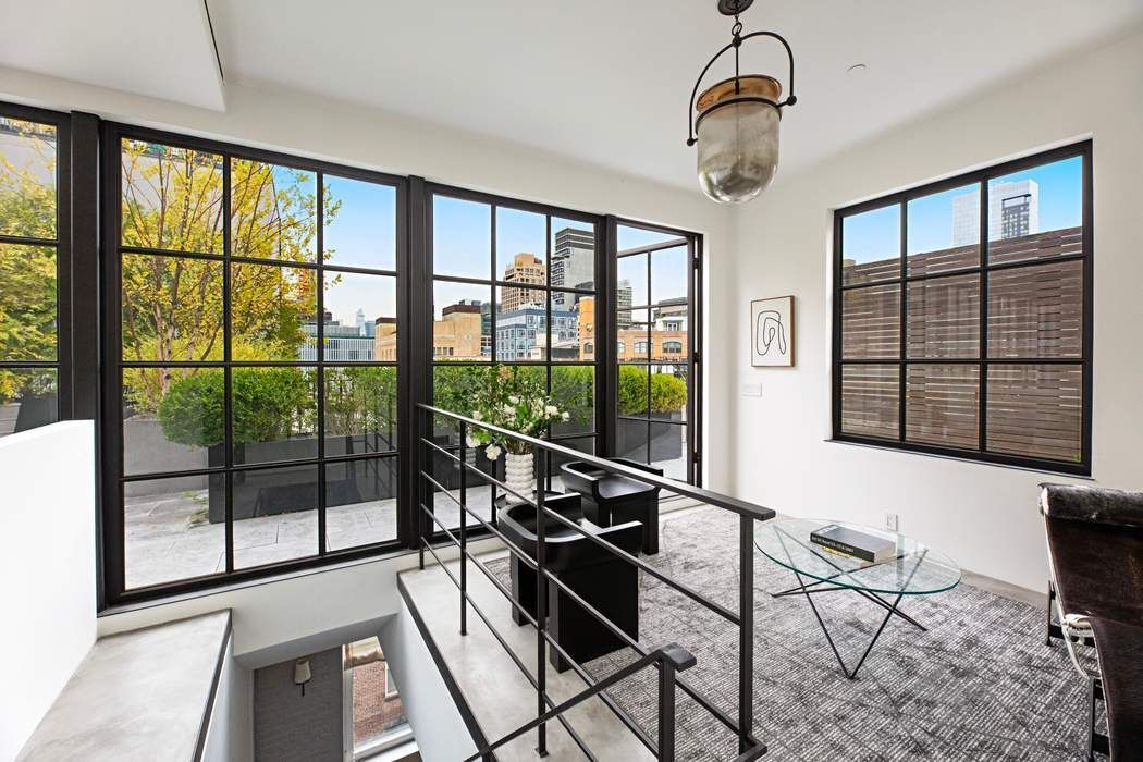 288 West Street, Unit PH Manhattan, NY 10013 - Photo 15 of 19 a view of a livingroom with furniture