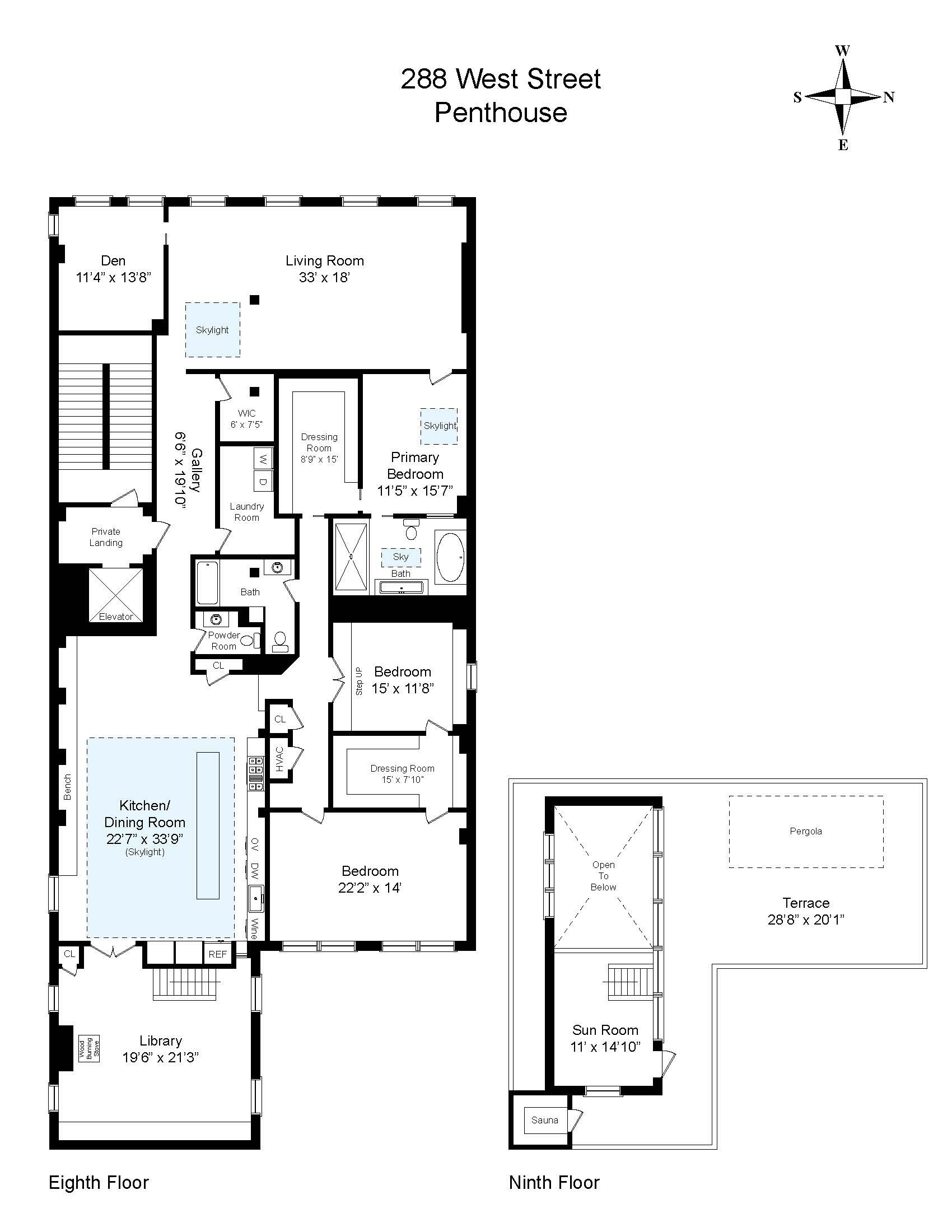 288 West Street, Unit PH Manhattan, NY 10013 - Photo 19 of 19 unknown