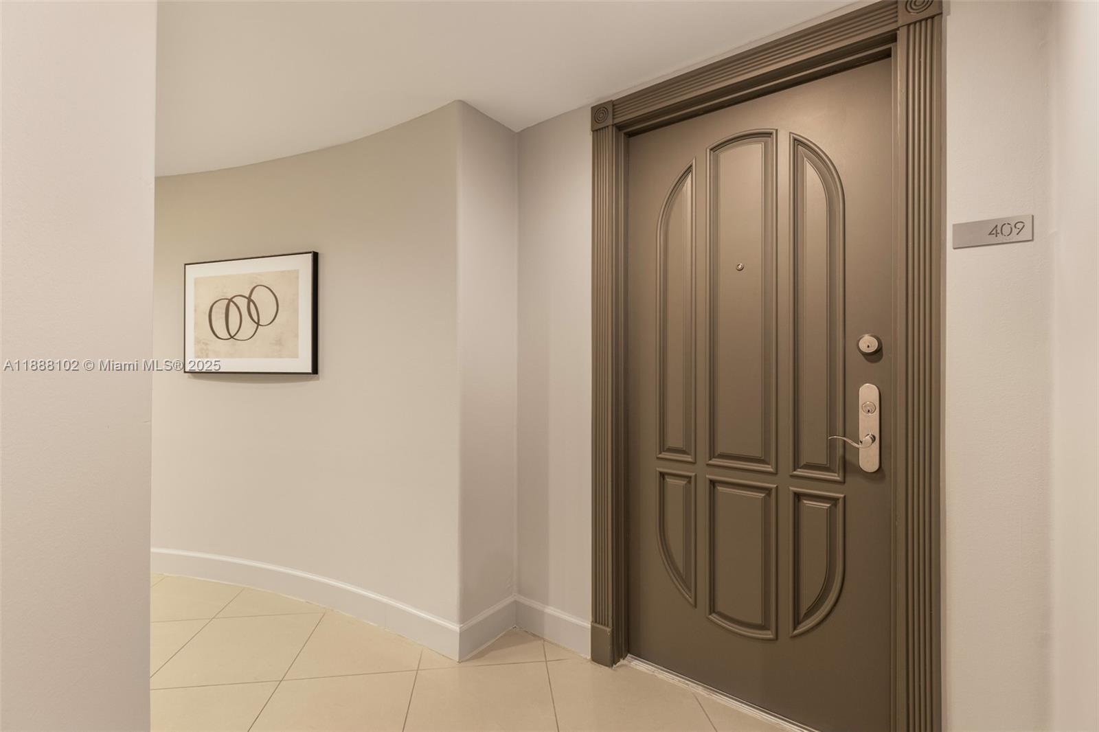 3370 Hidden Bay Drive, Unit 409 Aventura, FL 33180 - Photo 19 of 20 a view of front door