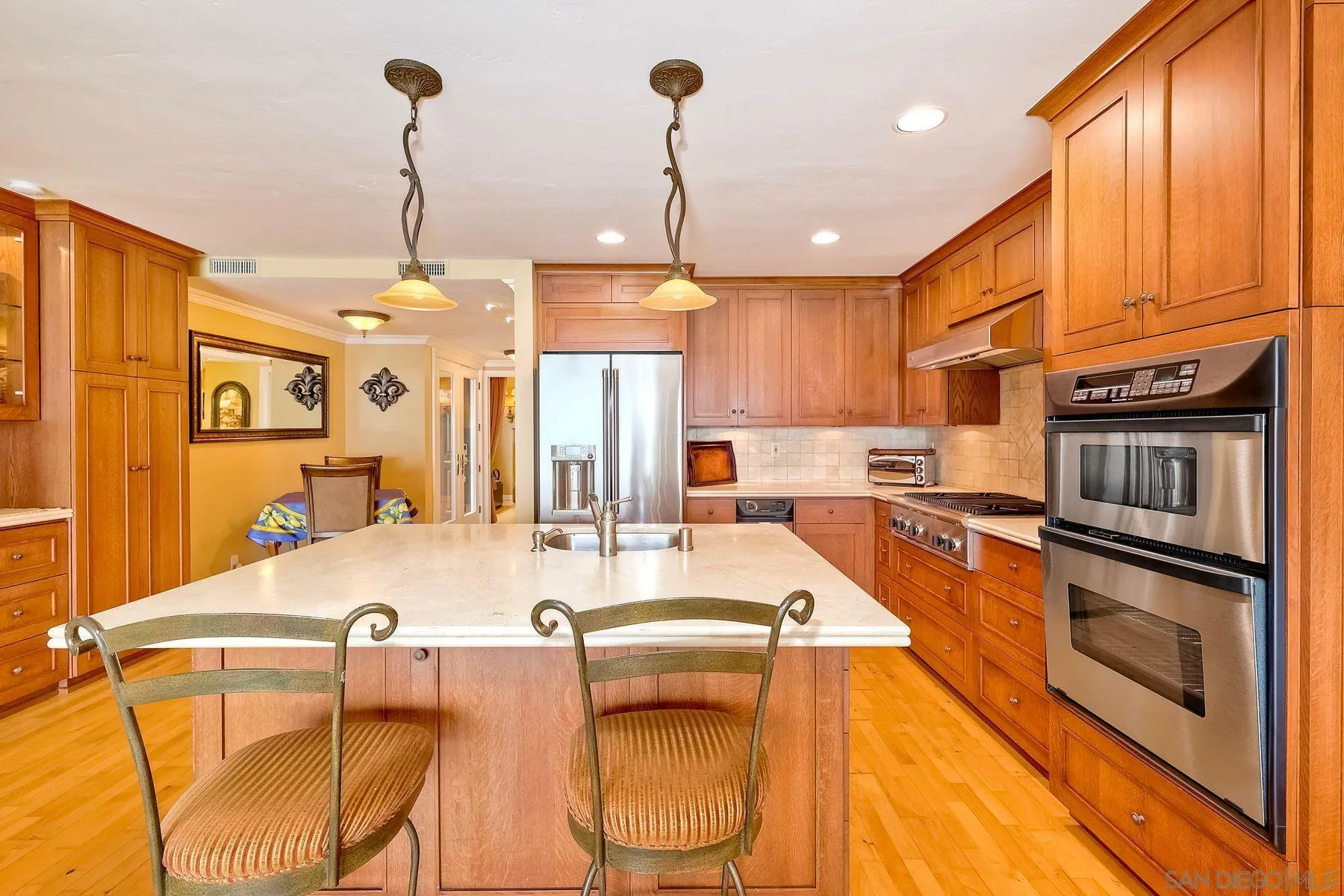720 4th Street, Unit 1 Encinitas, CA 92024 - Photo 15 of 29 a large kitchen with granite countertop lots of counter top space