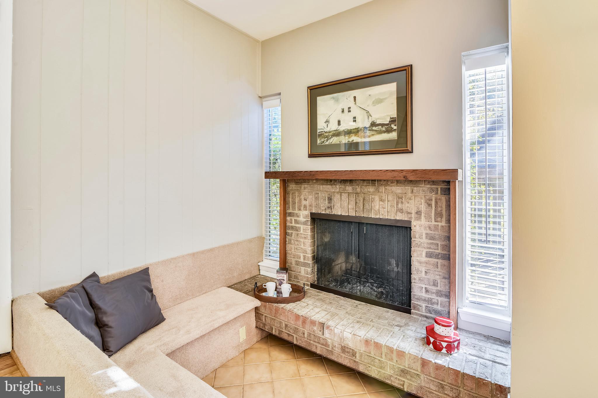 11966 Greywing Court Reston, VA 20191 - Photo 5 of 79 Cozy Fireplace Nook