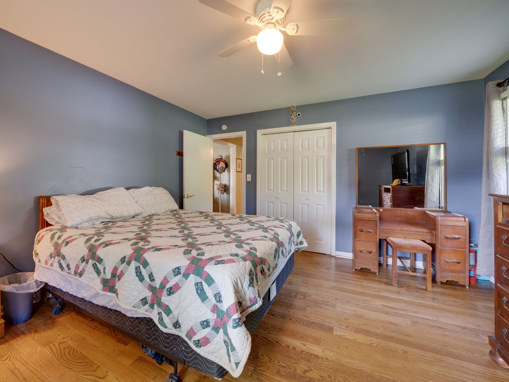 125 The Trace Dover, TN 37058 - Photo 20 of 29 a bedroom with a bed and wooden floor