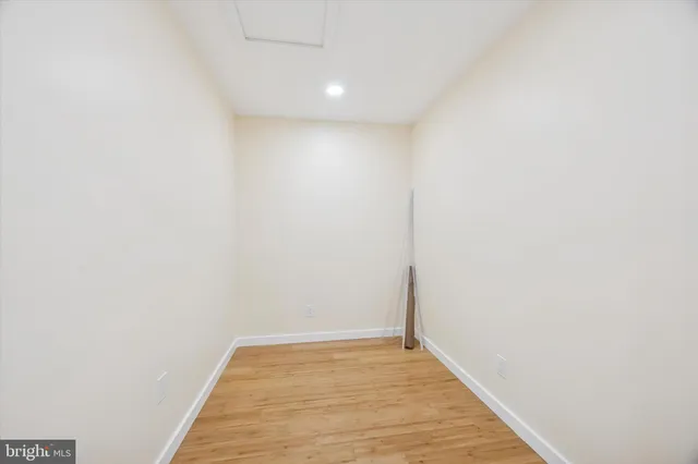 a view of empty room