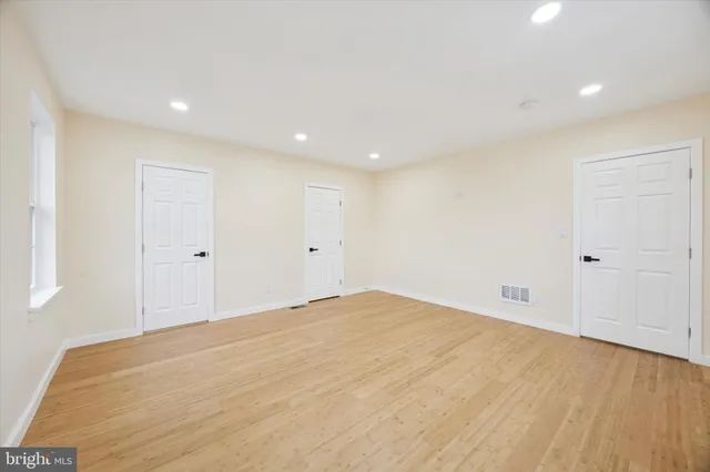 a view of empty room