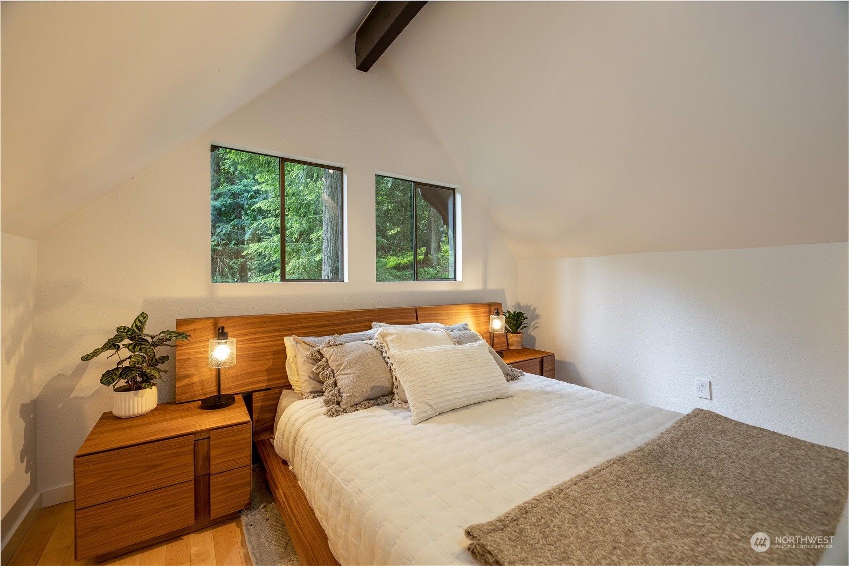 32-34 Maple Court Bellingham, WA 98229 - Photo 17 of 31 a bedroom with a bed and window