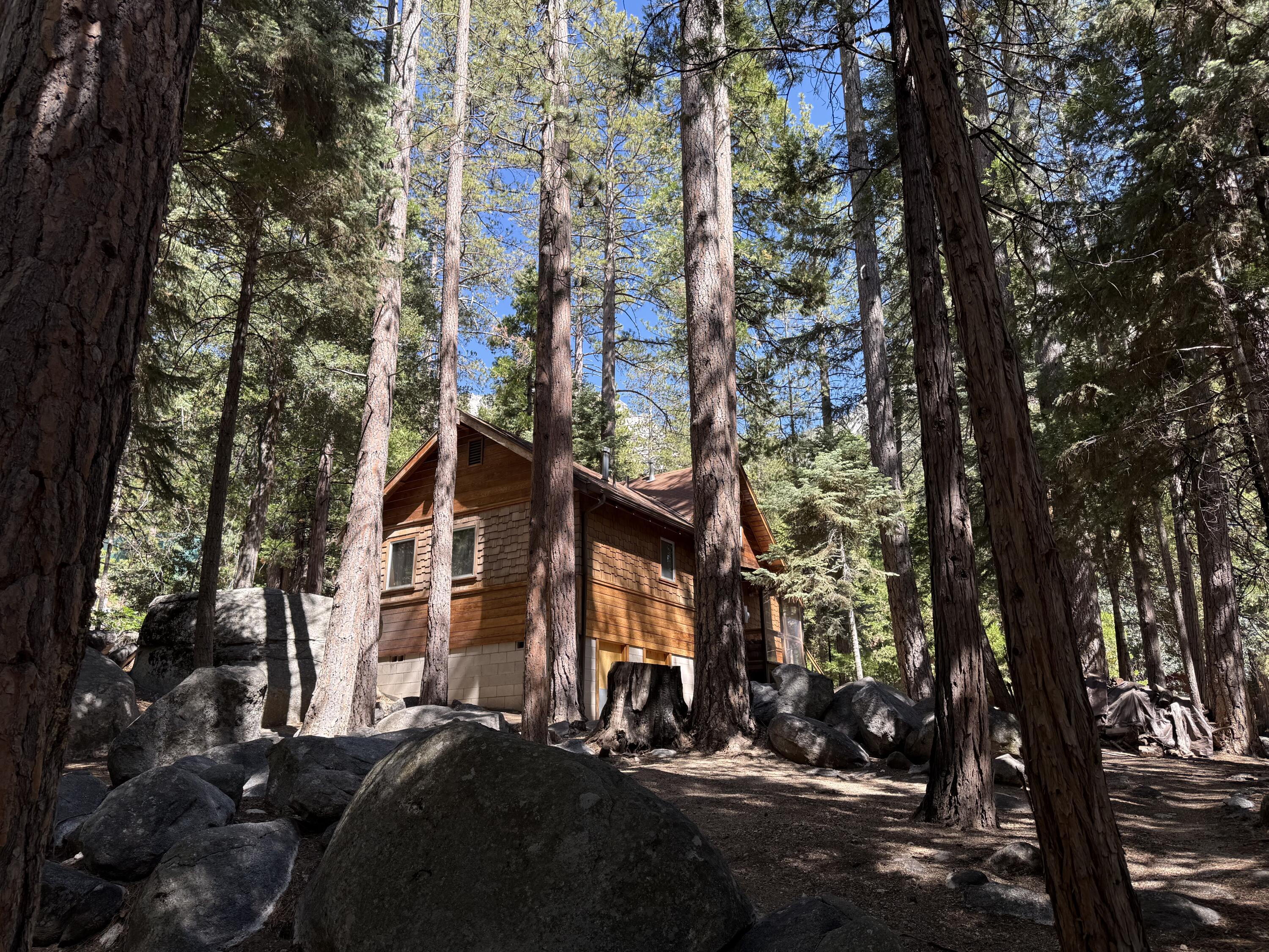24565 Fern Valley Road Idyllwild, CA 92549 - Photo 8 of 17 a view of a building with a tree